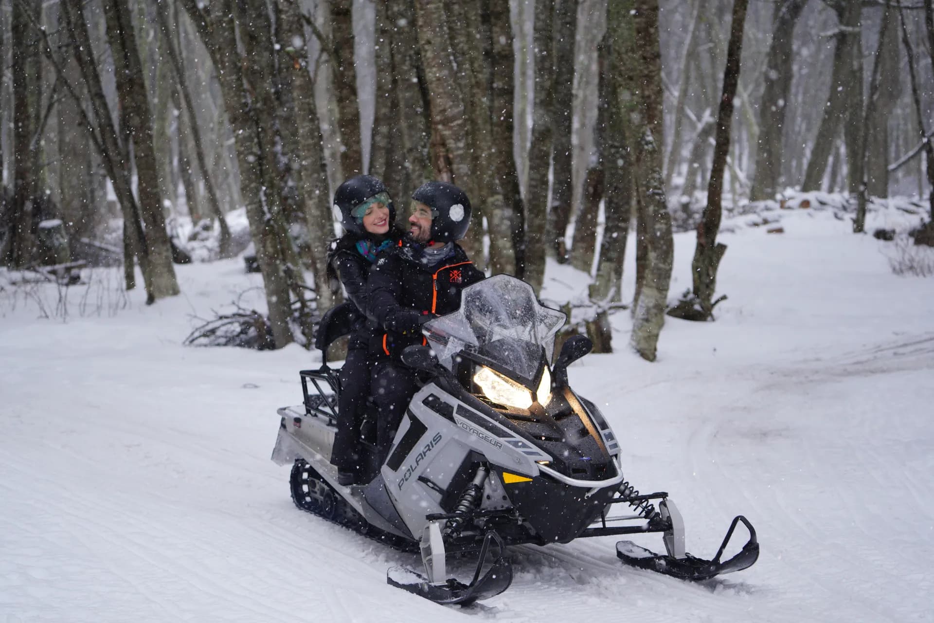 Paseo en moto de nieve 8 km